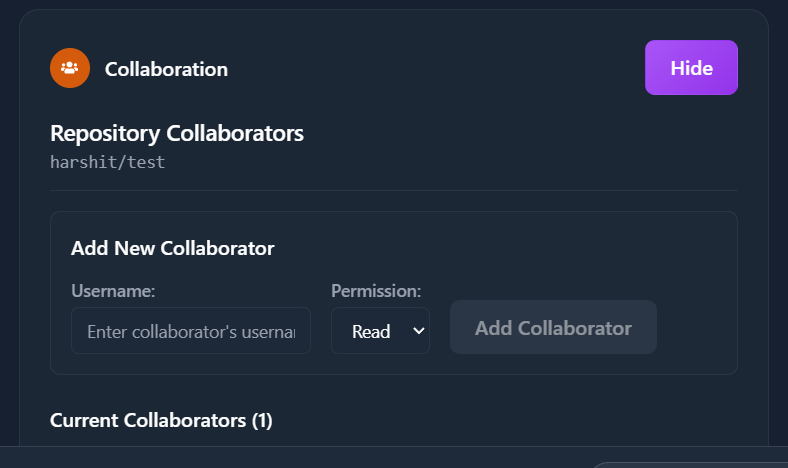 contextual feedback interface